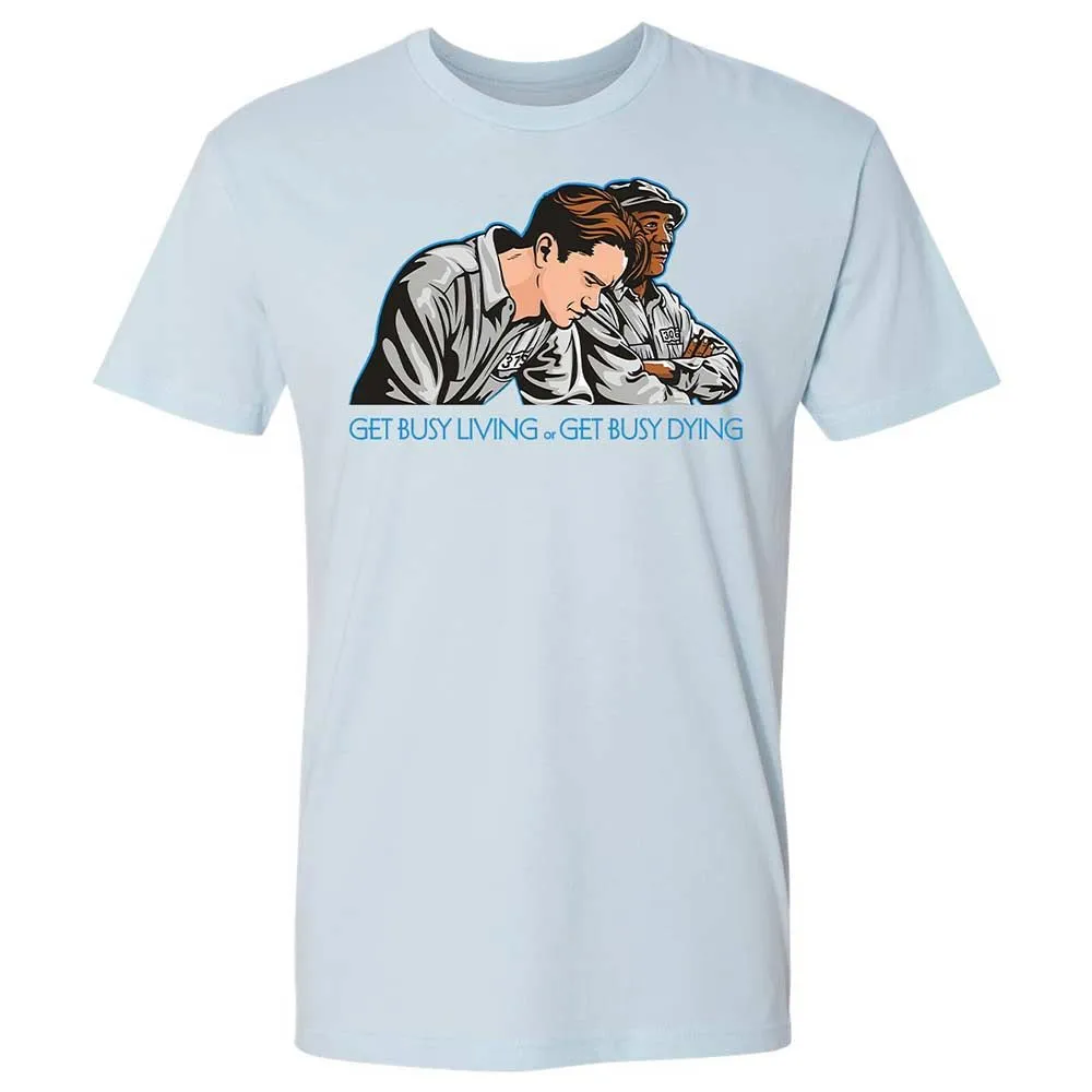 Get Busy Living - Light Blue - 4