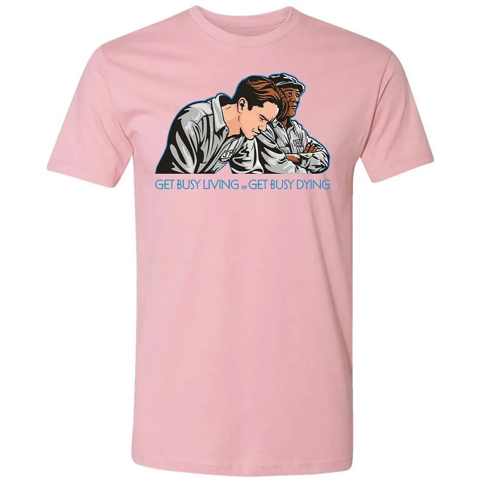 Get Busy Living - Light Pink - 5