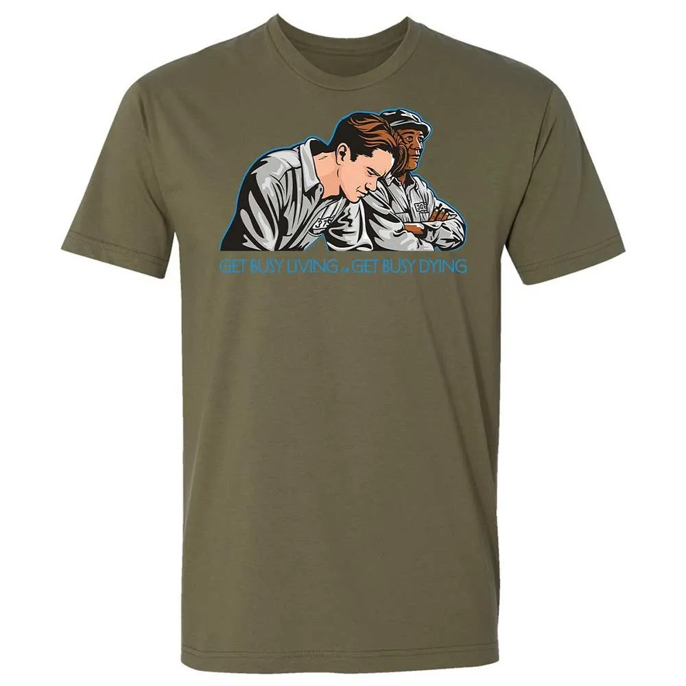 Get Busy Living - Military Green - 12