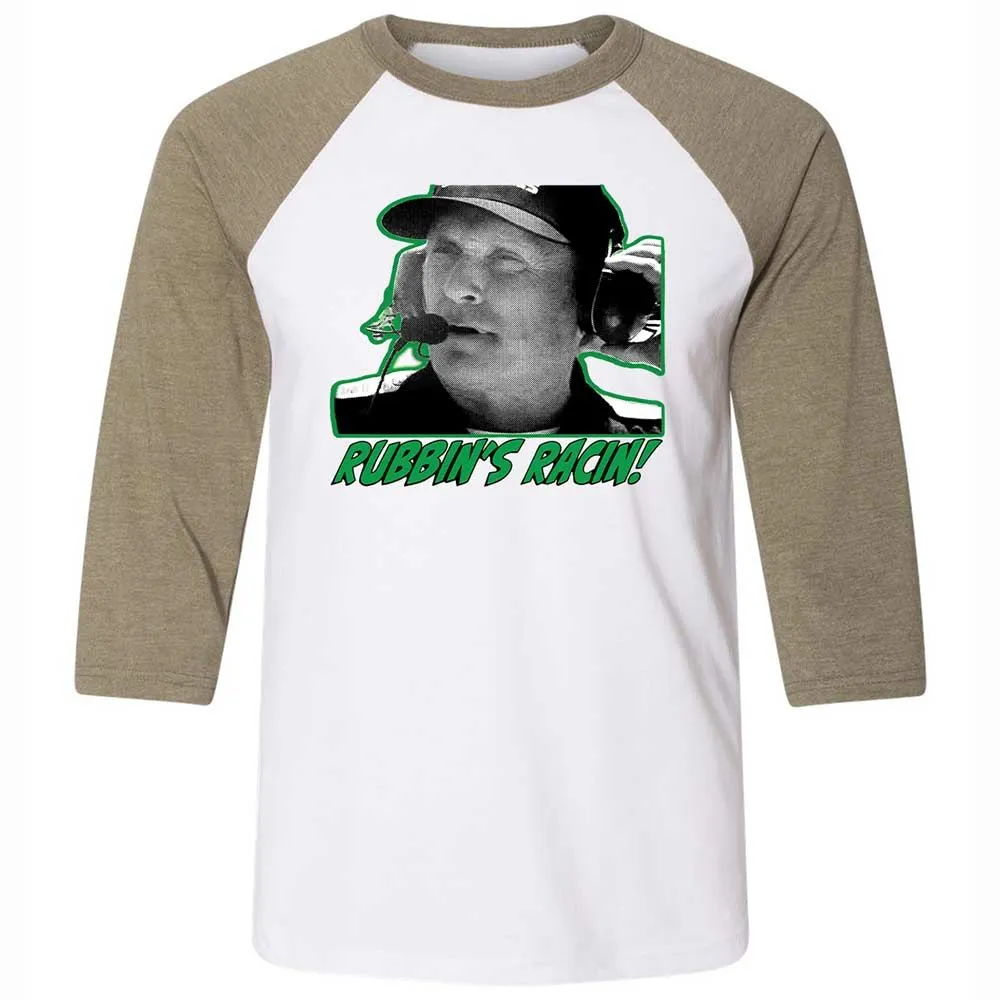 Rubbing is racing, son - White/Heather Olive - 4