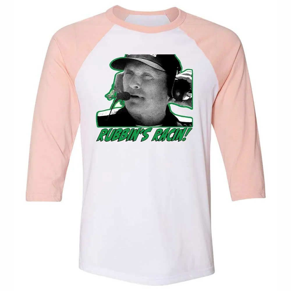Rubbing is racing, son - White/Heather Peach - 5