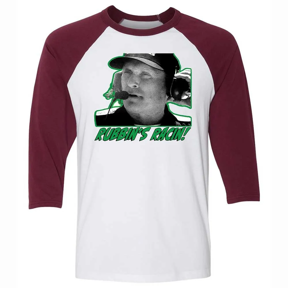 Rubbing is racing, son - White/Maroon - 7