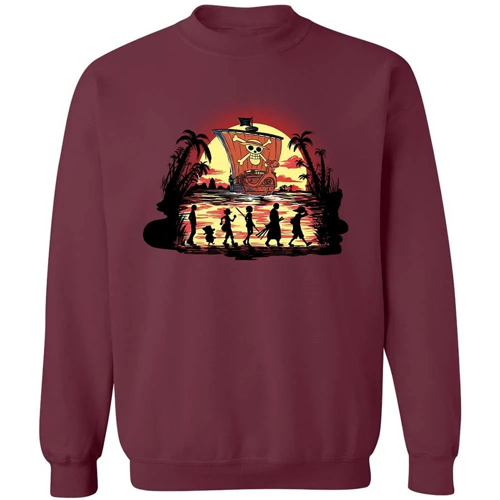 Classic Unisex Sweatshirt - YUN19S6V - Maroon - 8