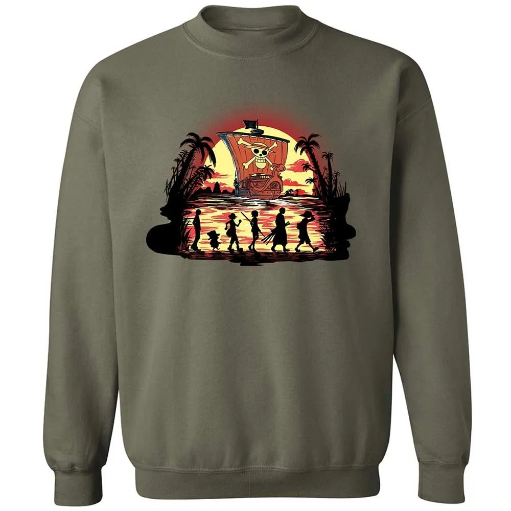 Classic Unisex Sweatshirt - YUN19S6V - Military Green - 9