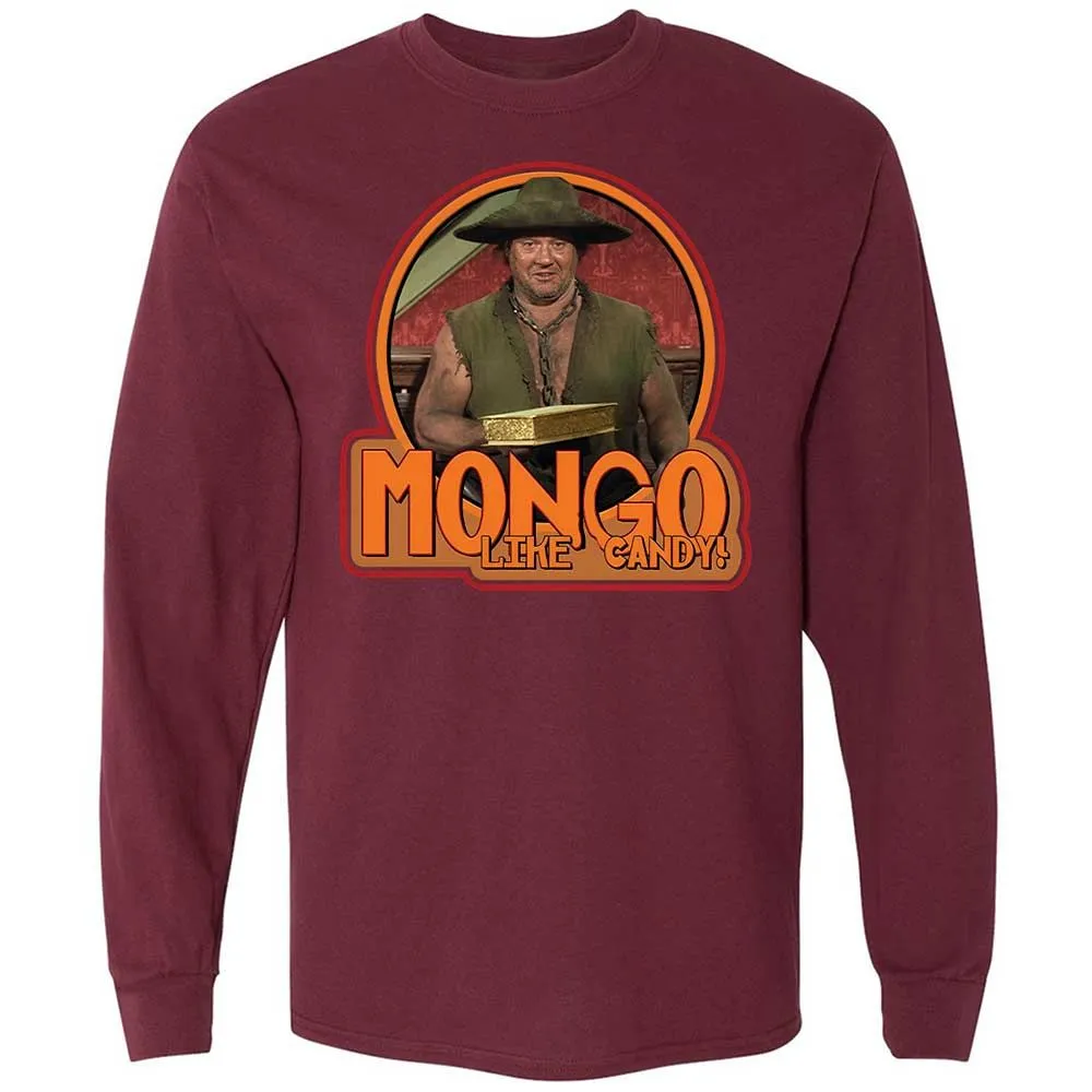 Long Sleeve T-Shirt - B2P8YYX2 - Maroon - 6