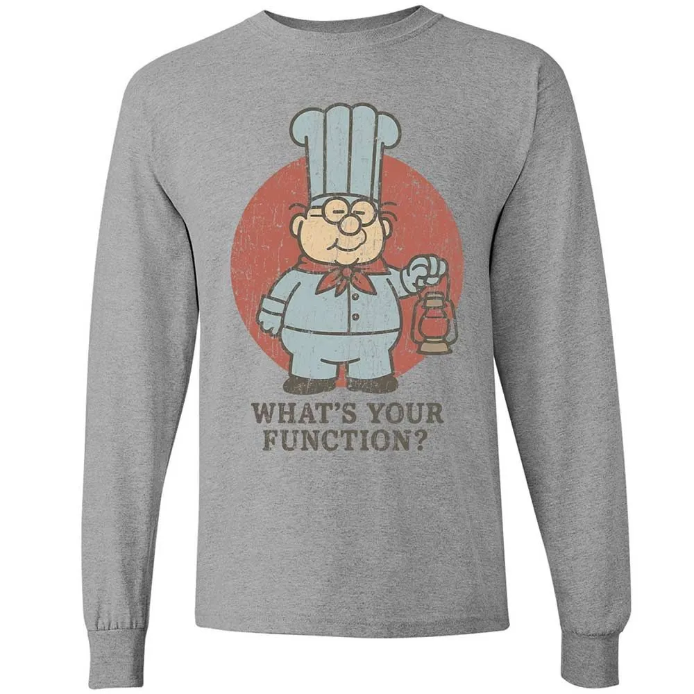 Long Sleeve T-Shirt - WAQ4ZNVR - Sport Grey - 3