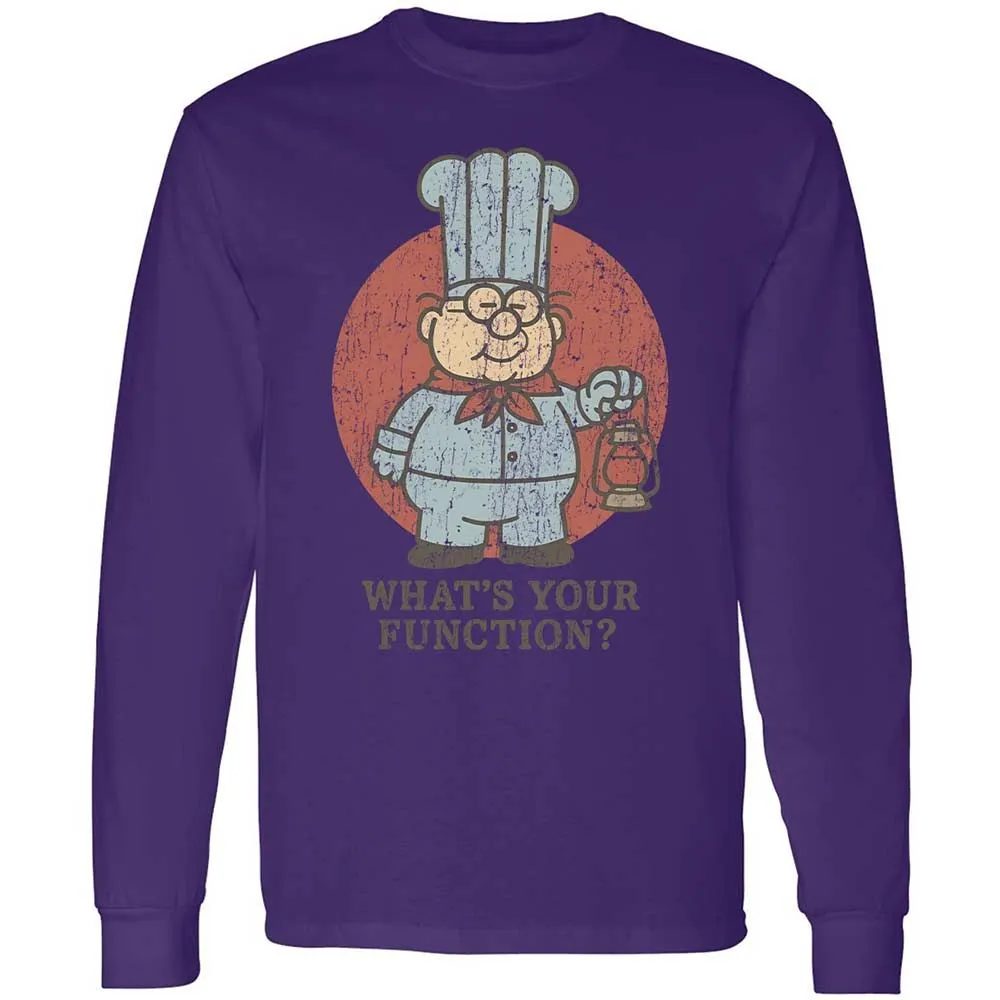Long Sleeve T-Shirt - WAQ4ZNVR - Purple - 9