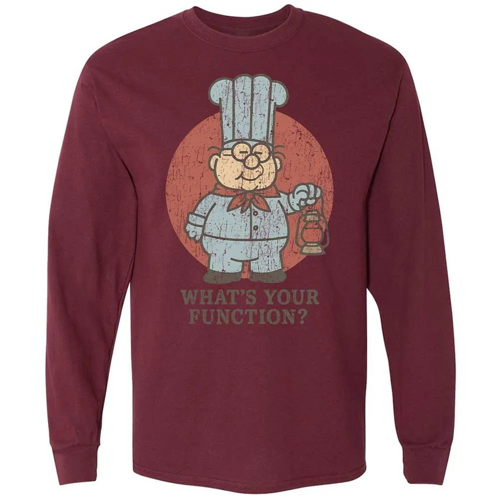 Long Sleeve T-Shirt - WAQ4ZNVR - Maroon - 16