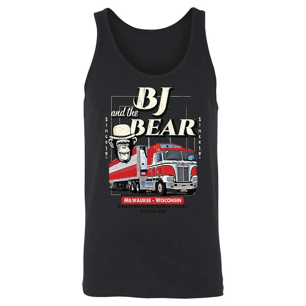 Unisex Jersey Tank - SSXKU51X - Black - 7