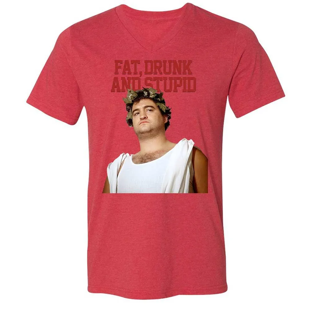 Fat, drunk, and stupid - Heather Red - 7