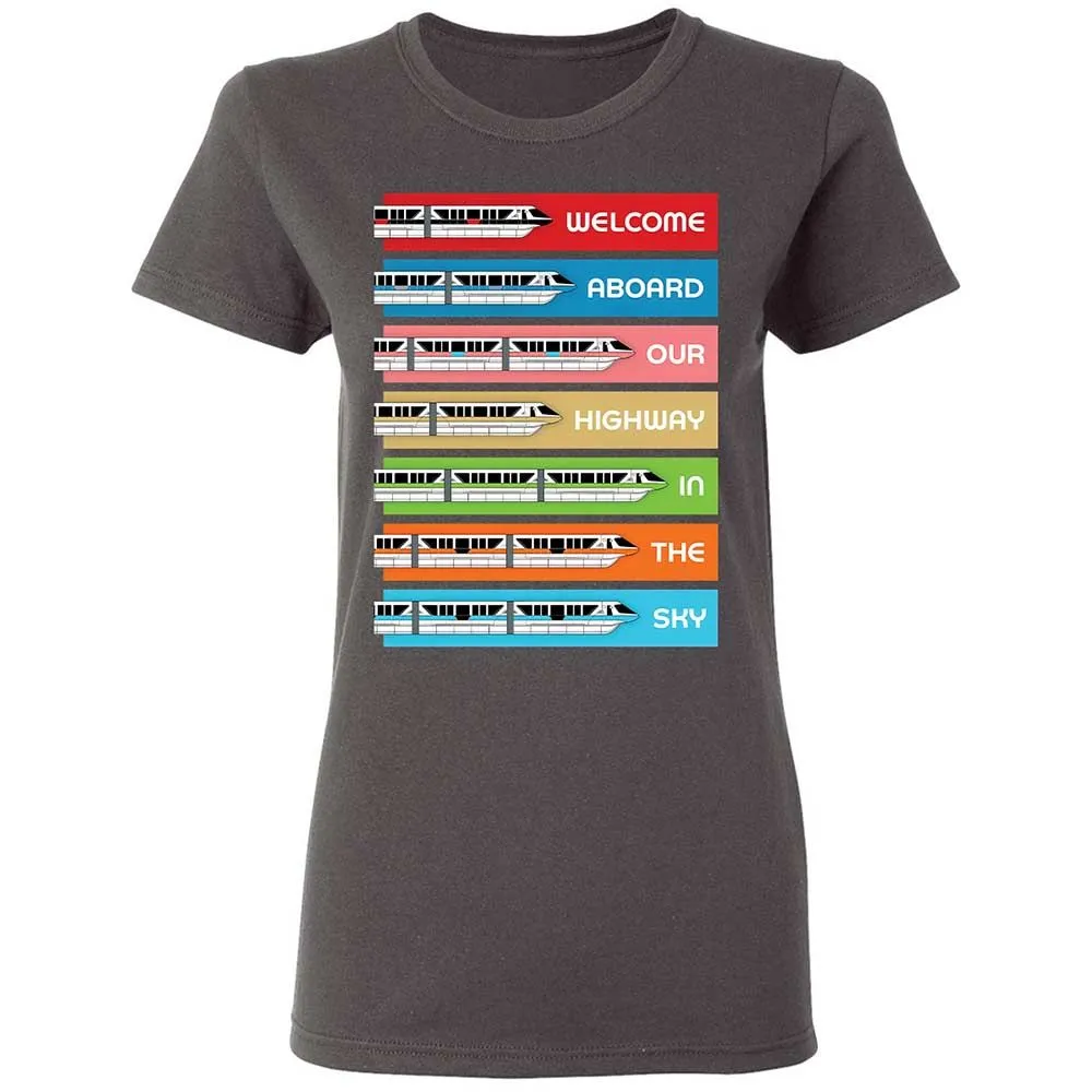 Women's T-Shirt - Black - Charcoal - 4