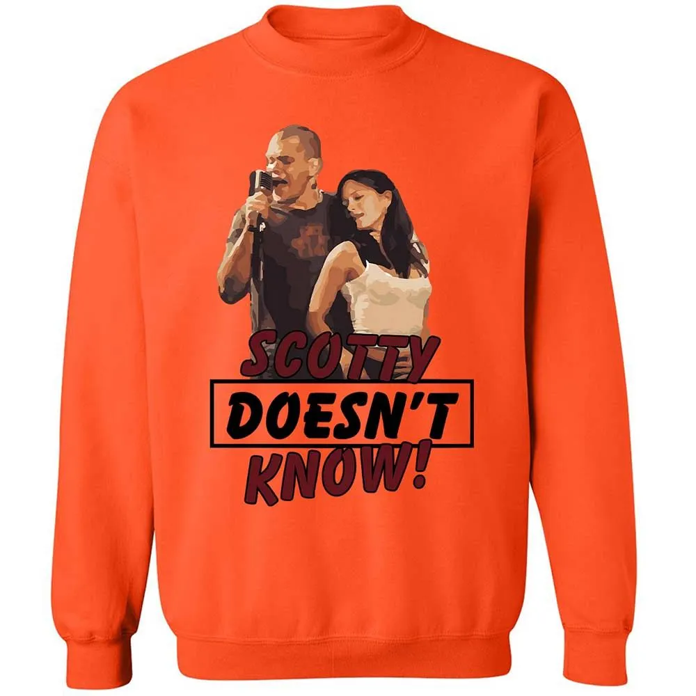 He Doesn't Know - Orange - 12