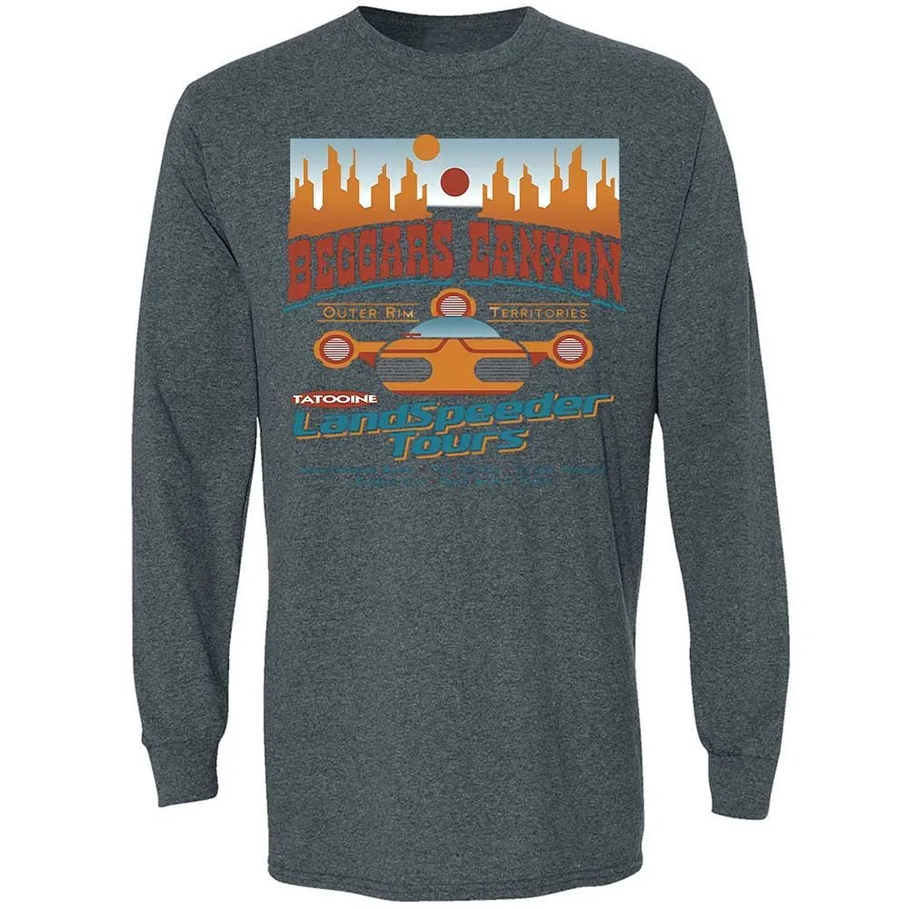 Long Sleeve T-Shirt - 696JJBX7 - Dark Heather - 15