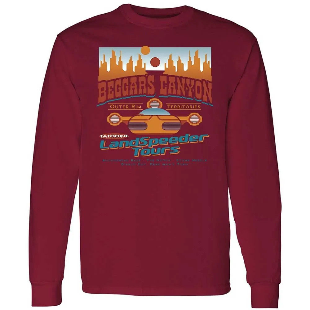 Long Sleeve T-Shirt - 696JJBX7 - Cardinal Red - 17