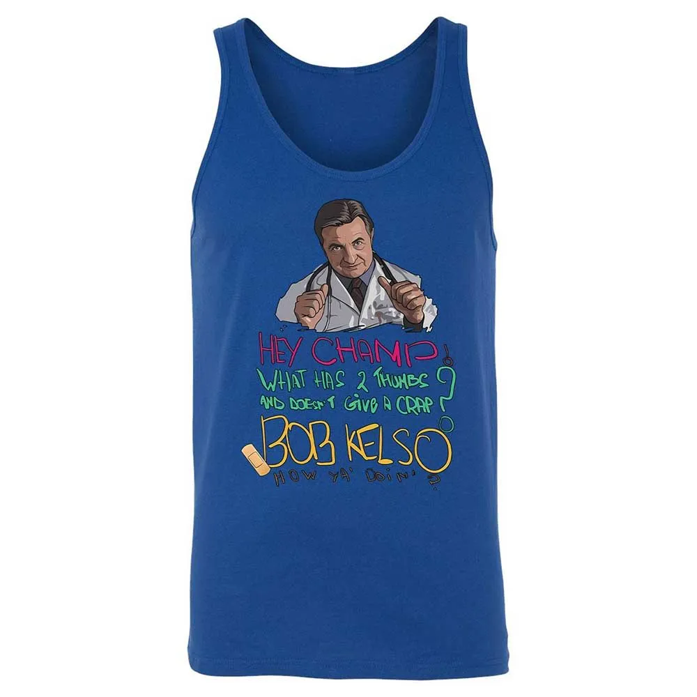 Unisex Jersey Tank - LJFCWQCH - True Royal - 4