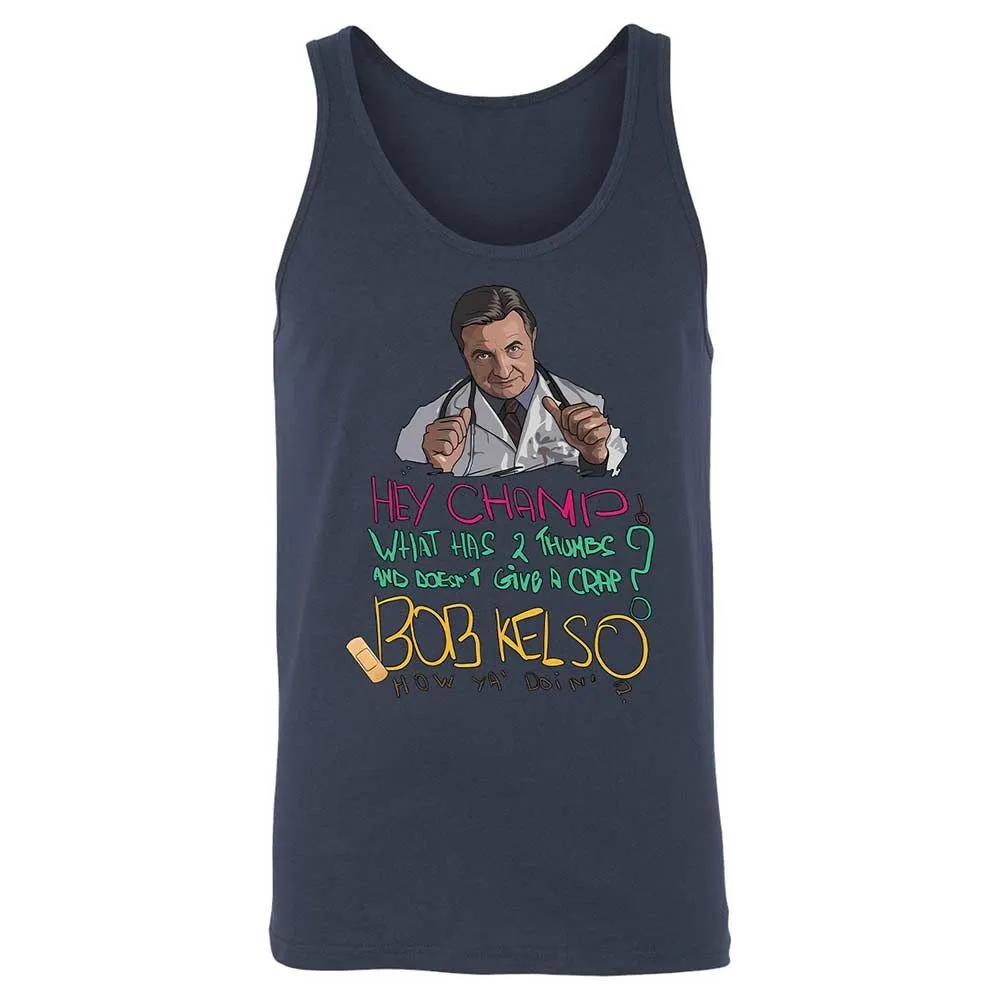 Unisex Jersey Tank - LJFCWQCH - Navy - 8