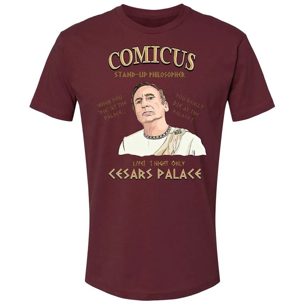 Comicus- Stand-up Philosopher - Maroon - 19