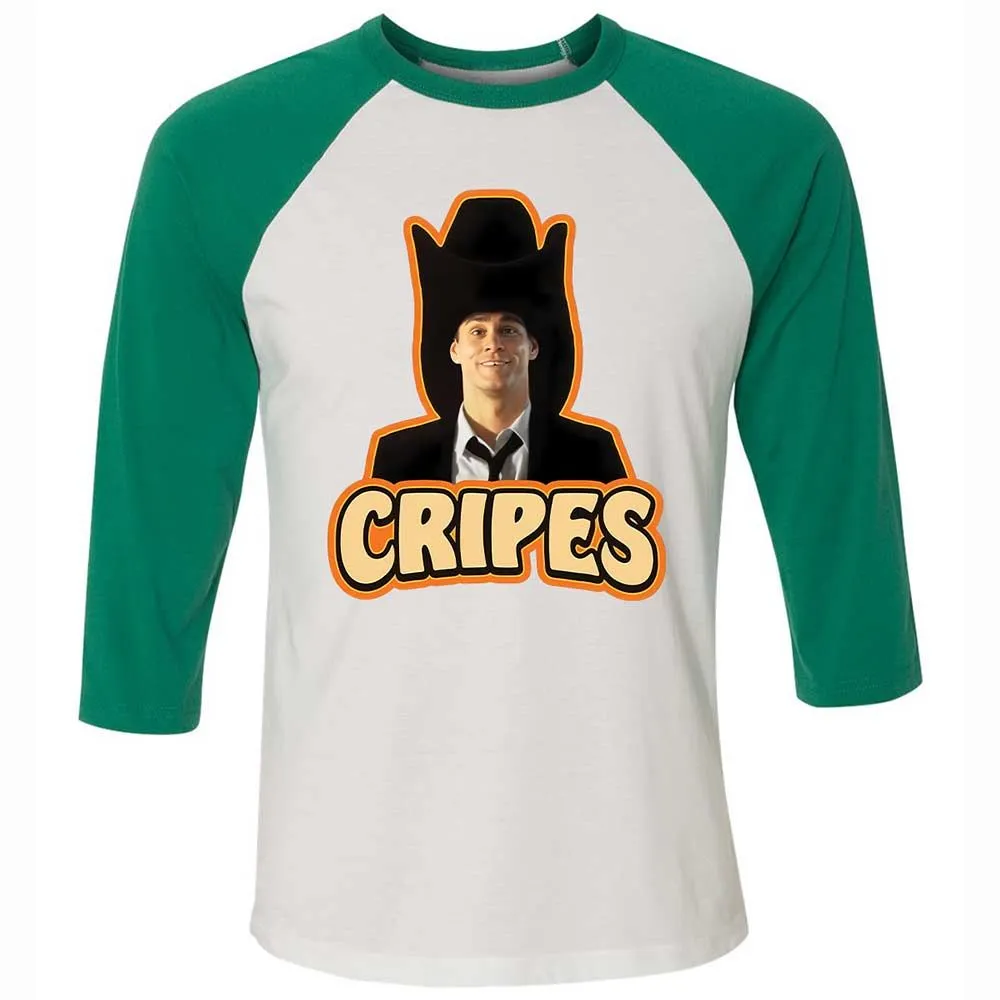 Unisex 3/4 Baseball Tee - DD8EUP13 - White/Kelly - 6