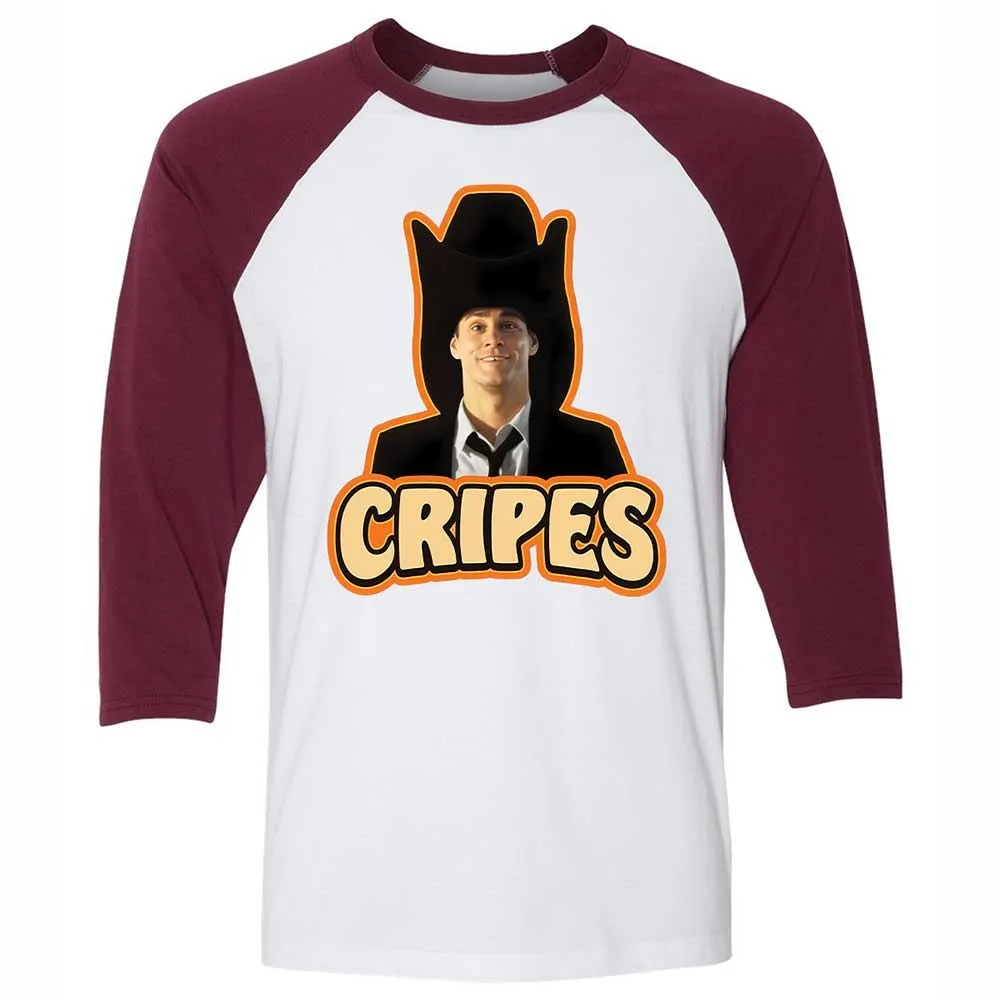 Unisex 3/4 Baseball Tee - DD8EUP13 - White/Maroon - 7