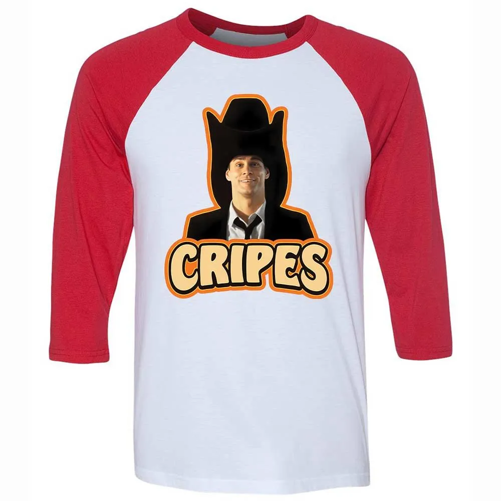 Unisex 3/4 Baseball Tee - DD8EUP13 - White/Red - 9