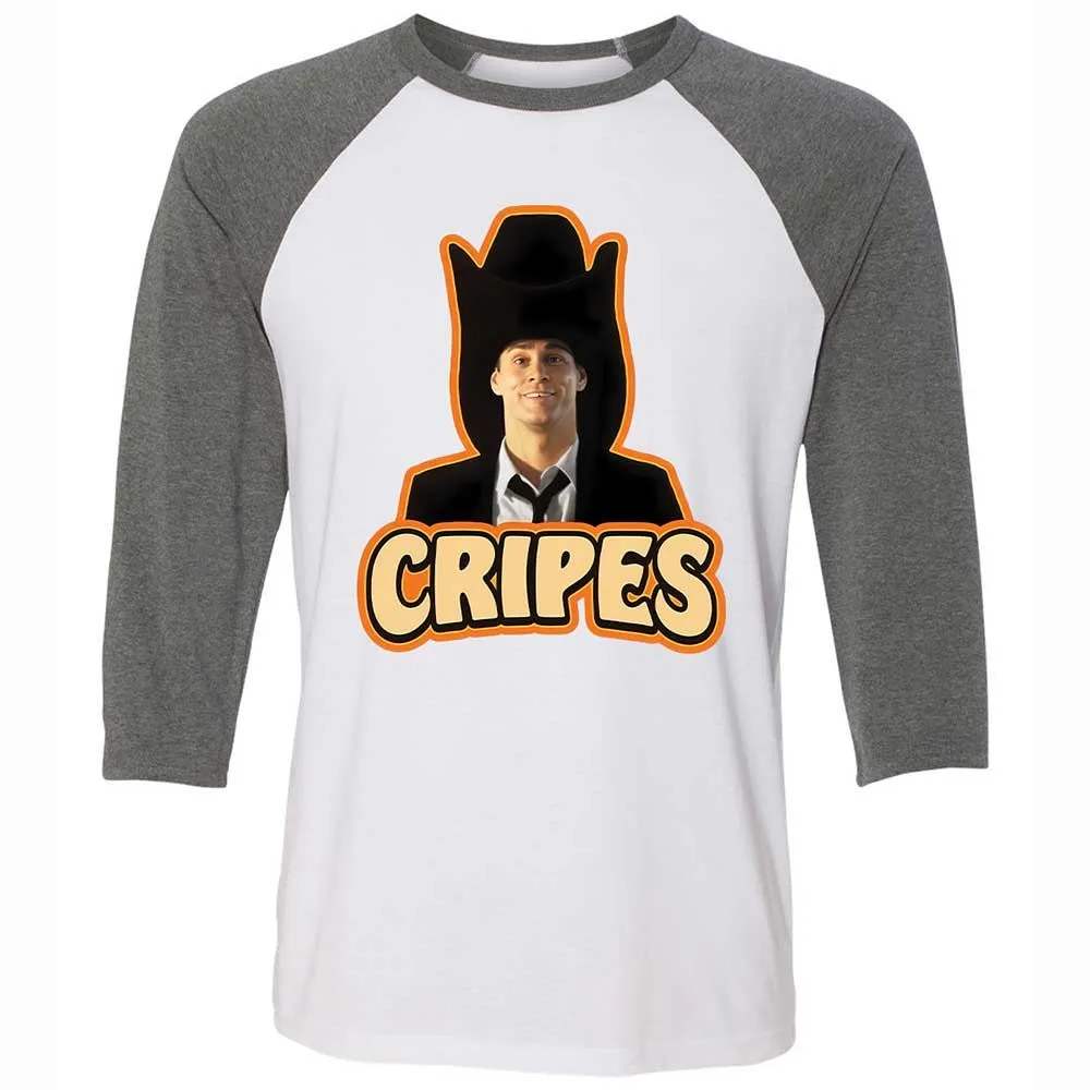 Unisex 3/4 Baseball Tee - DD8EUP13 - White/Deep Heather - 11