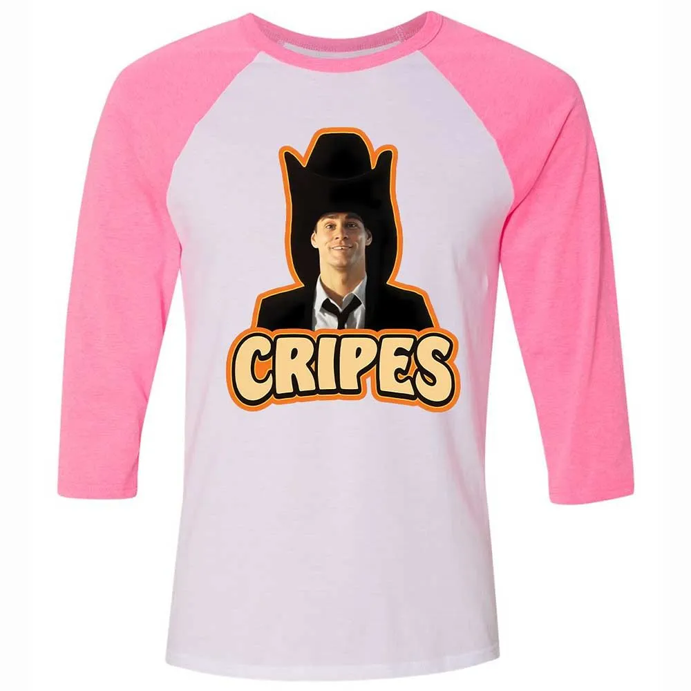 Unisex 3/4 Baseball Tee - DD8EUP13 - White/Neon Pink - 12