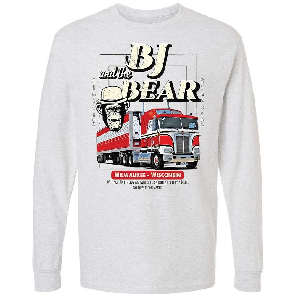 Long Sleeve T-Shirt - GG8X2JE7 - Ash - 2