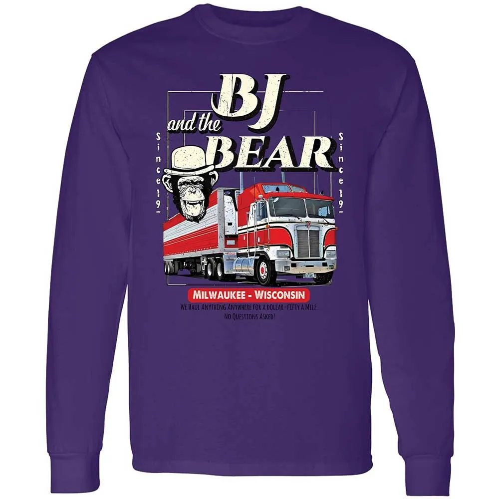Long Sleeve T-Shirt - GG8X2JE7 - Purple - 9