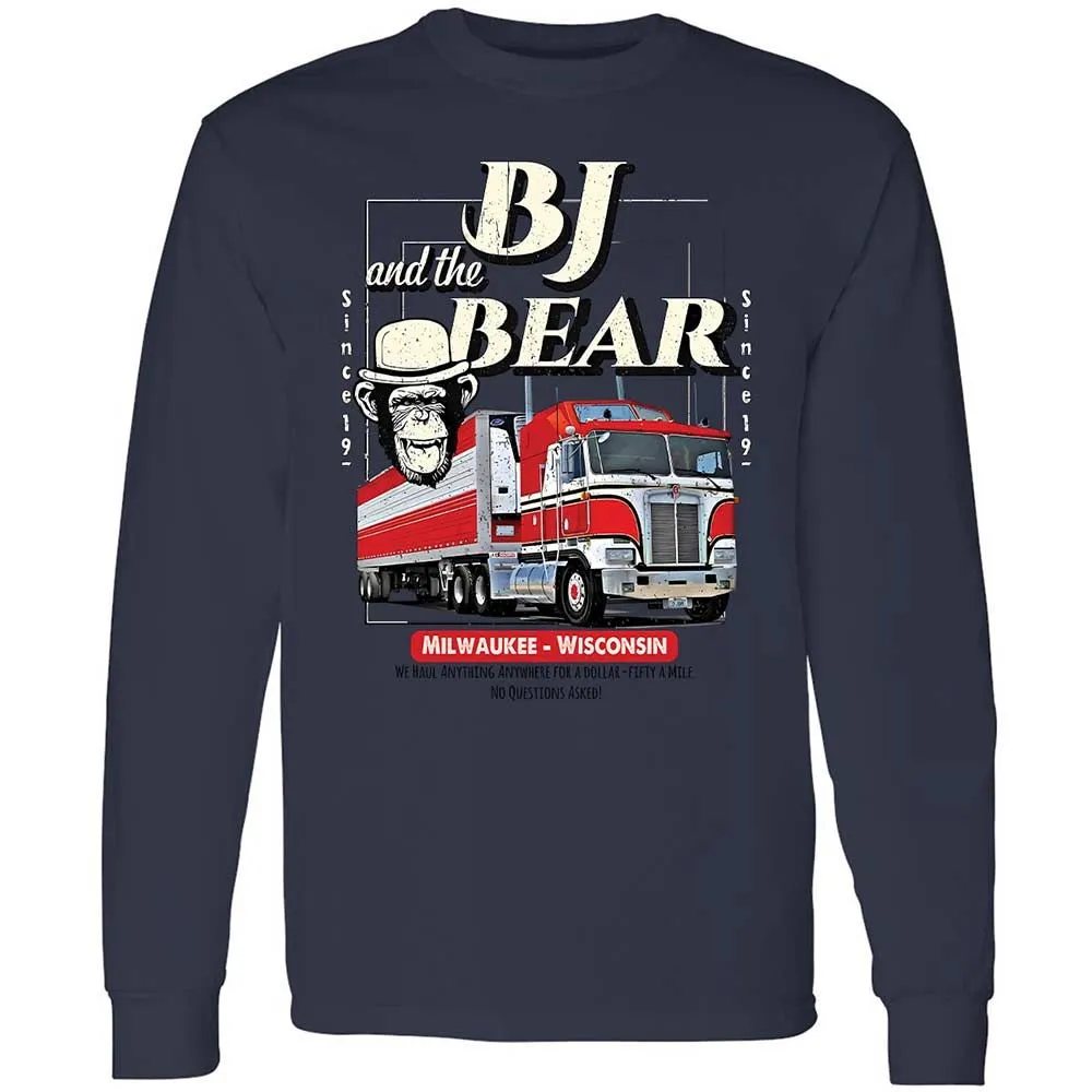 Long Sleeve T-Shirt - GG8X2JE7 - Navy - 13