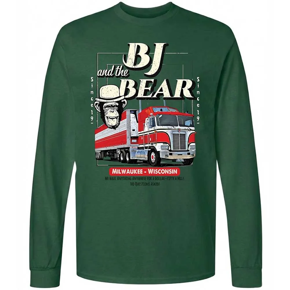 Long Sleeve T-Shirt - GG8X2JE7 - Forest Green - 14