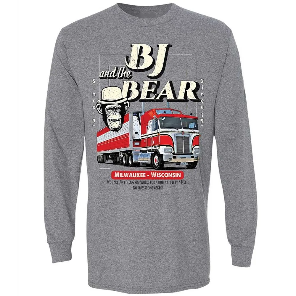 Long Sleeve T-Shirt - GG8X2JE7 - Graphite Heather - 18