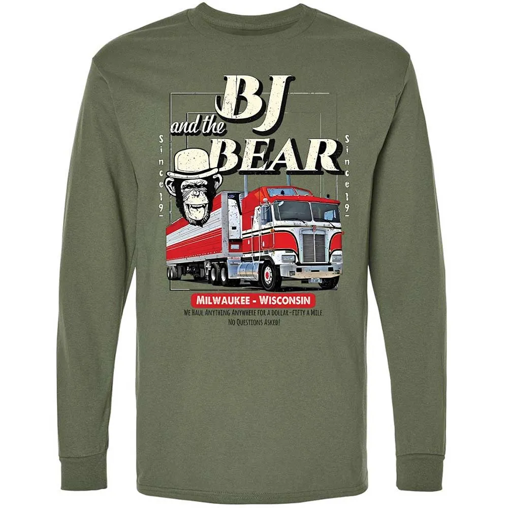 Long Sleeve T-Shirt - GG8X2JE7 - Military Green - 19