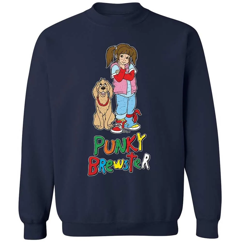 Classic Unisex Sweatshirt - C51TN9CR - Navy - 2
