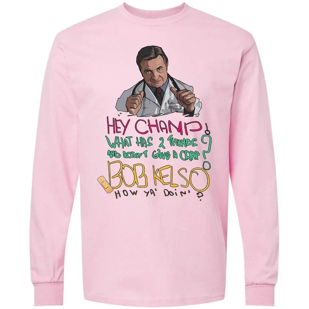 Long Sleeve T-Shirt - UV5NNMCL - Light Pink - 6