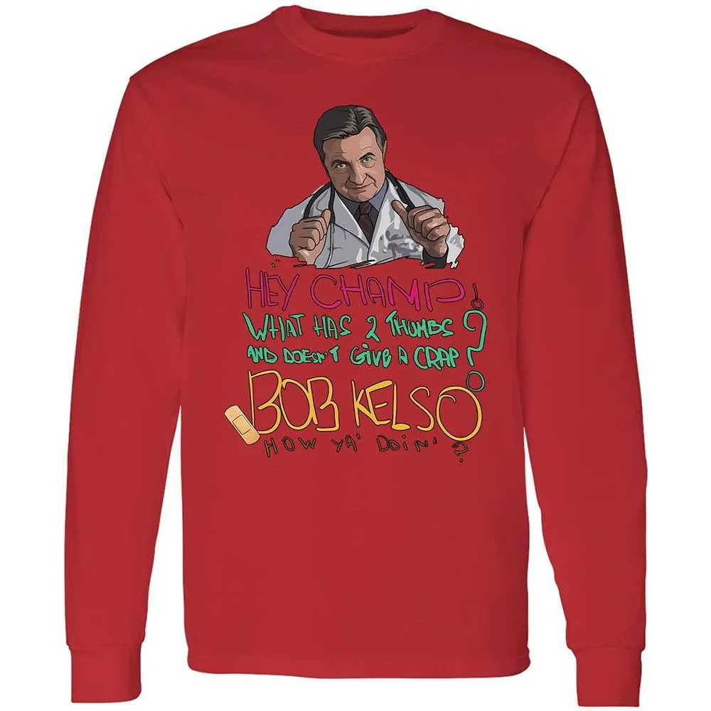 Long Sleeve T-Shirt - UV5NNMCL - Red - 8