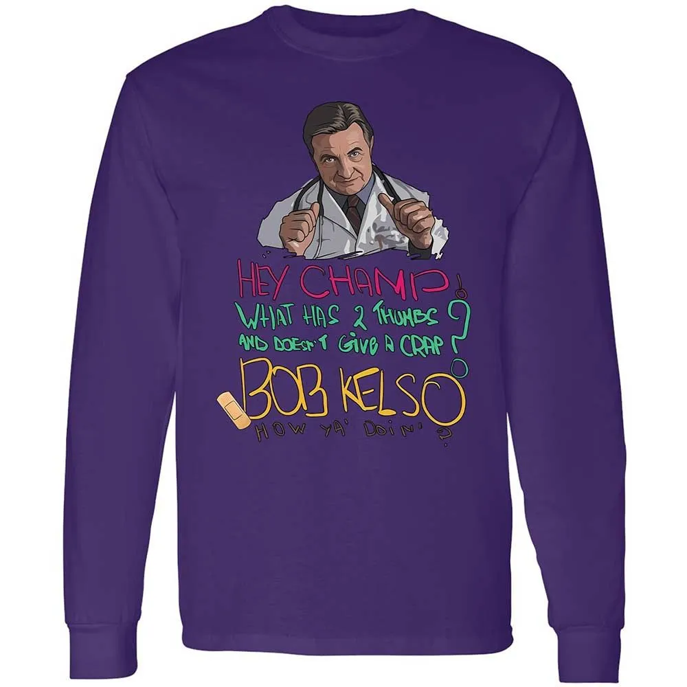 Long Sleeve T-Shirt - UV5NNMCL - Purple - 9