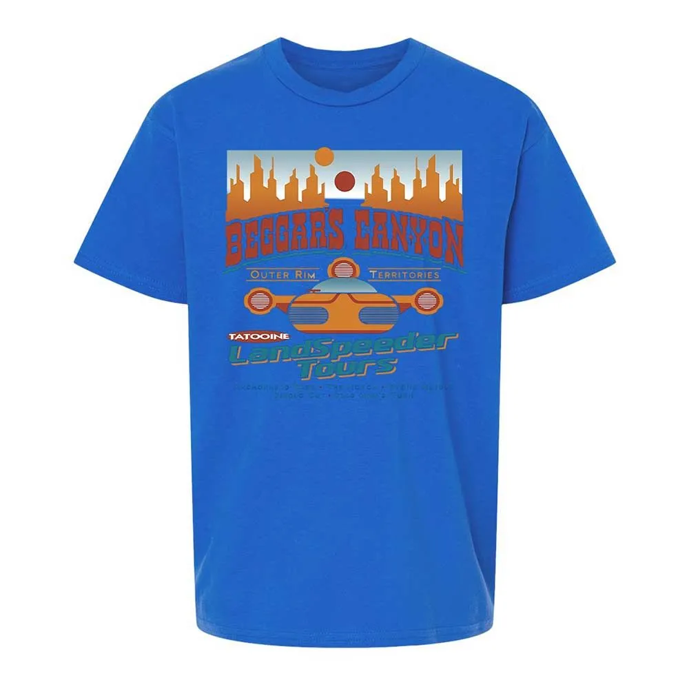 Kids T-Shirt - 66GX6Z6Q - Royal - 4