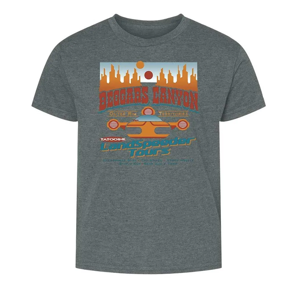 Kids T-Shirt - 66GX6Z6Q - Dark Heather - 16