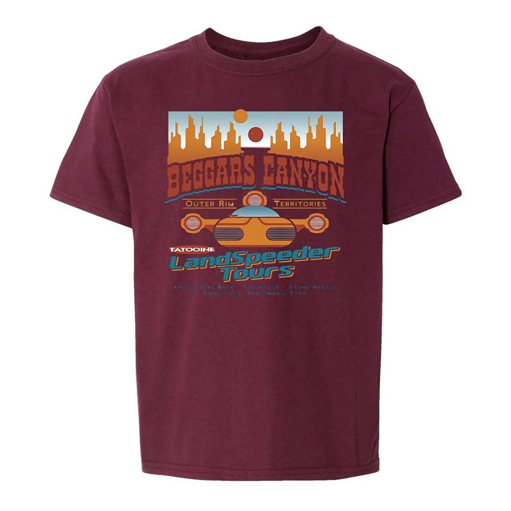 Kids T-Shirt - 66GX6Z6Q - Maroon - 19