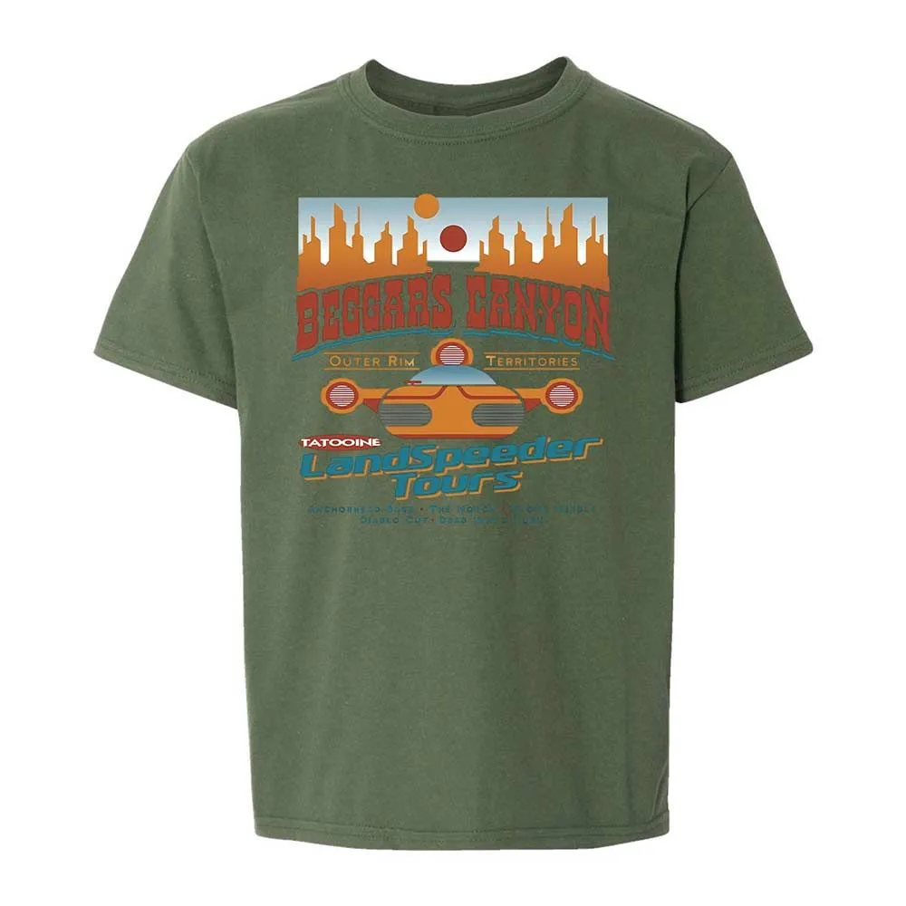 Kids T-Shirt - 66GX6Z6Q - Military Green - 20