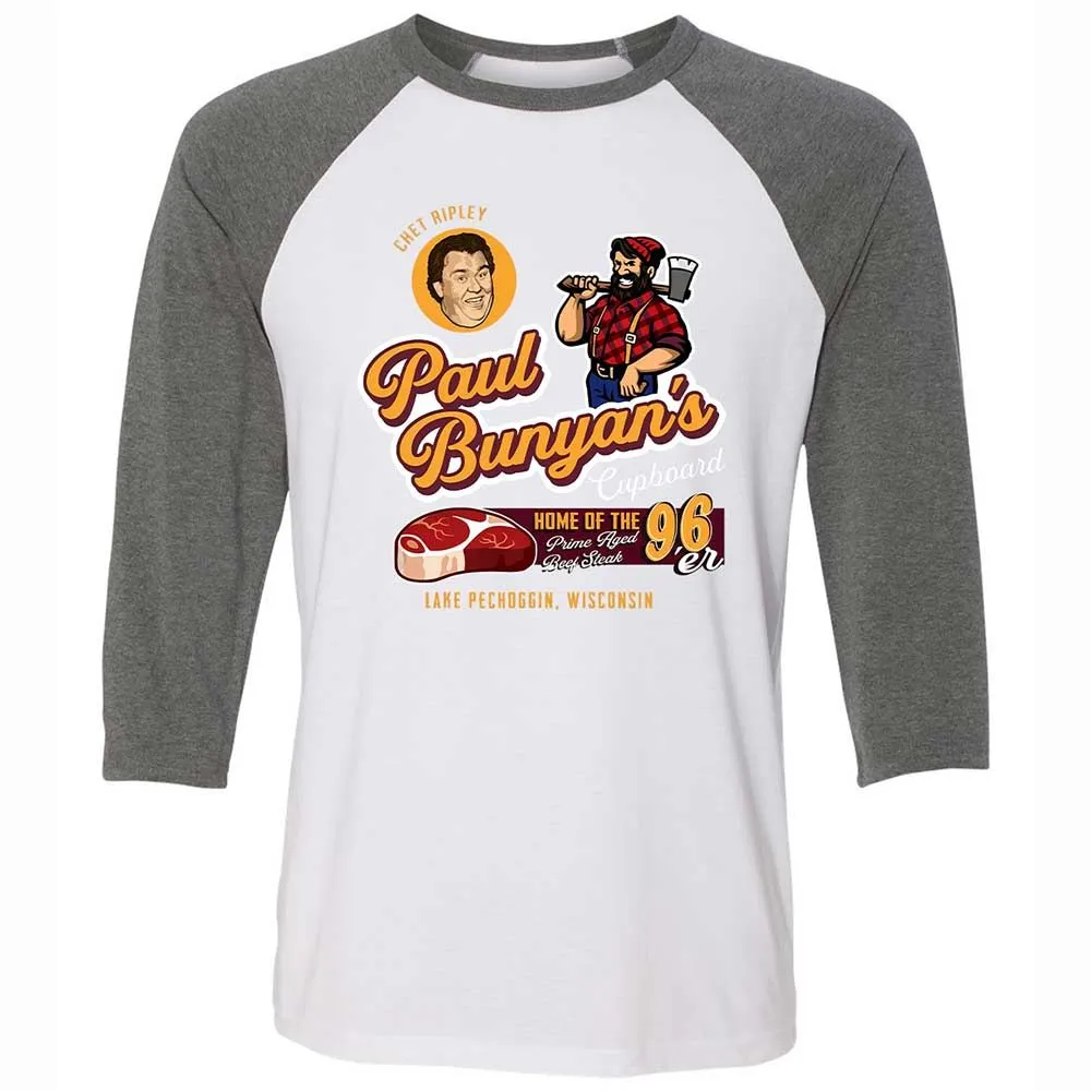 Unisex 3/4 Baseball Tee - AYGLA6T4 - White/Deep Heather - 11
