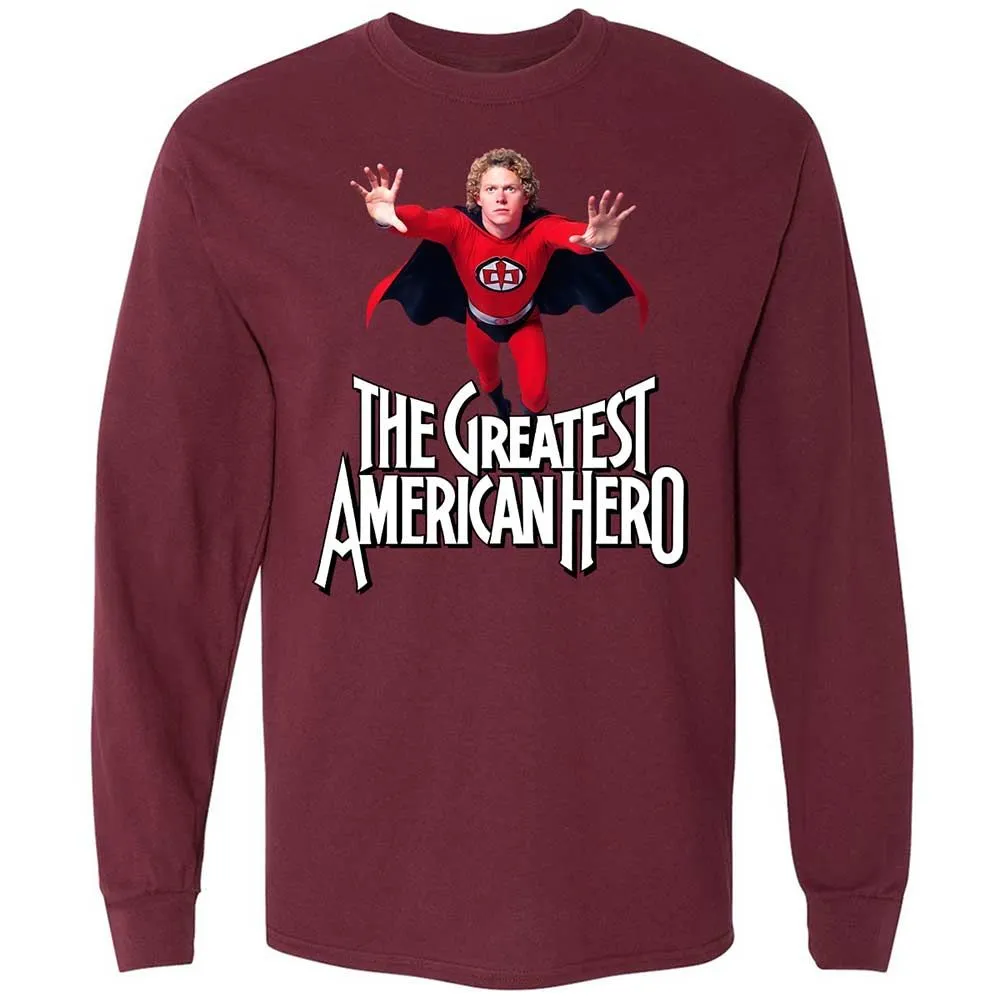 Long Sleeve T-Shirt - L3XES9EN - Maroon - 16