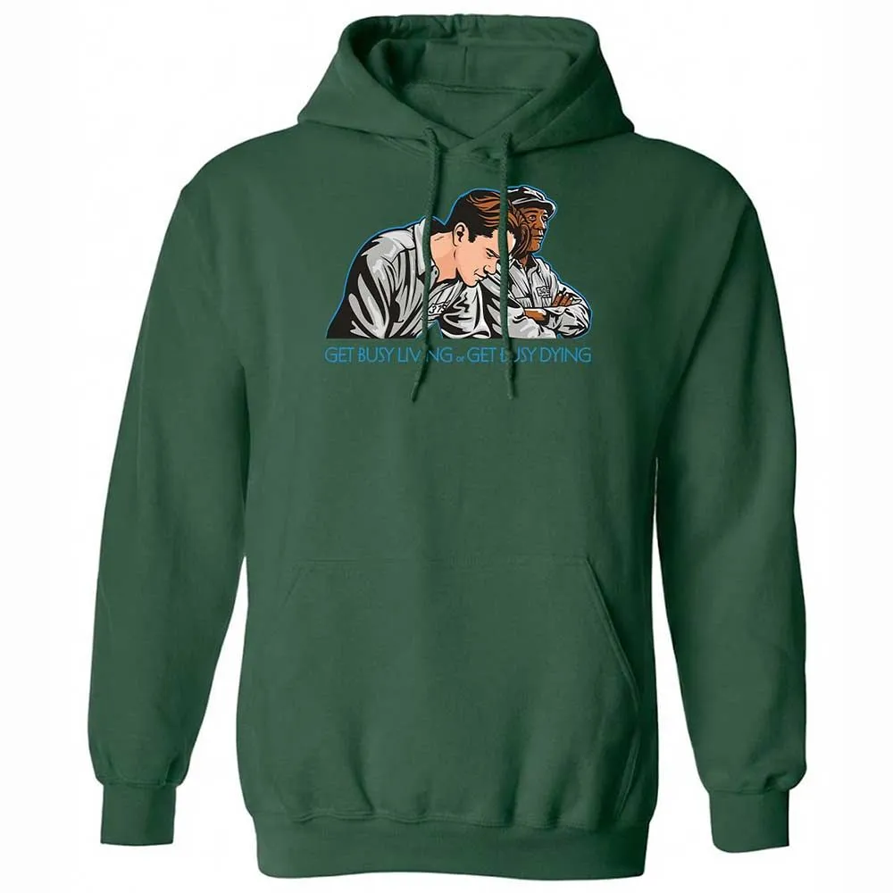 Get Busy Living - Forest Green - 16