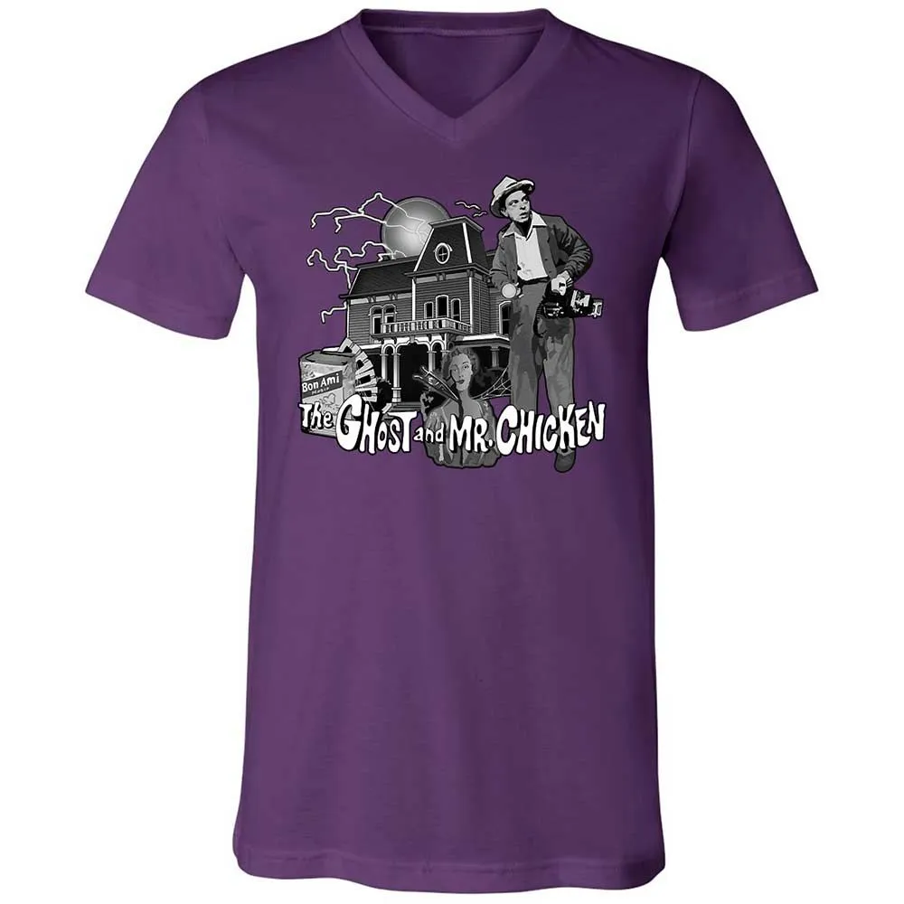 Unisex V-Neck T-Shirt - V928HNGB - Team Purple - 10