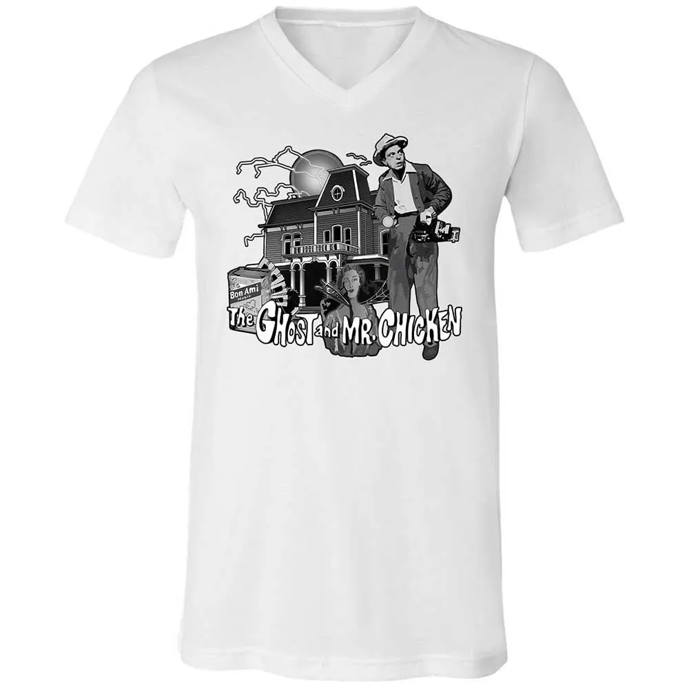 Unisex V-Neck T-Shirt - V928HNGB - White - 16