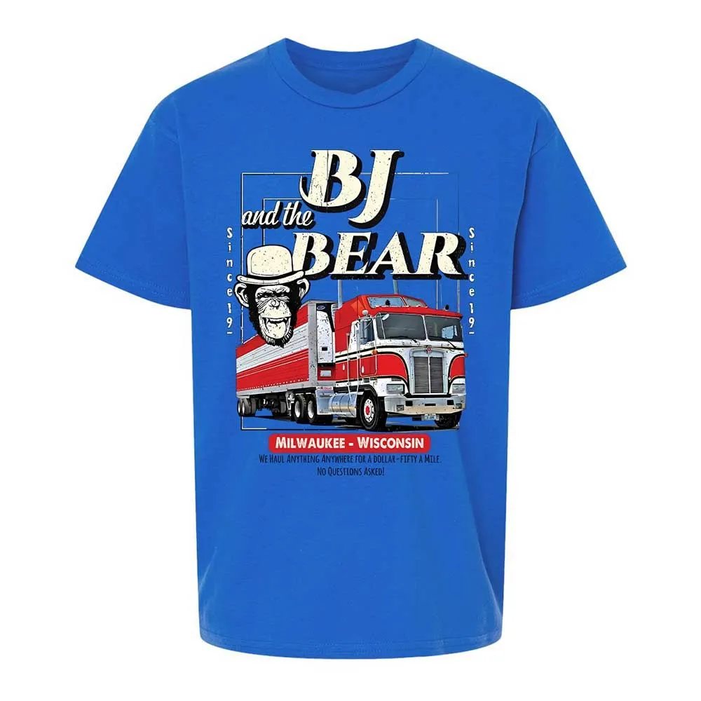 Kids T-Shirt - ATVXNT7R - Royal - 4