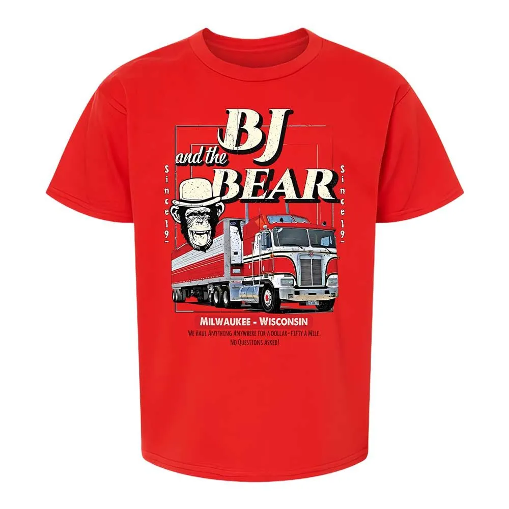 Kids T-Shirt - ATVXNT7R - Red - 6