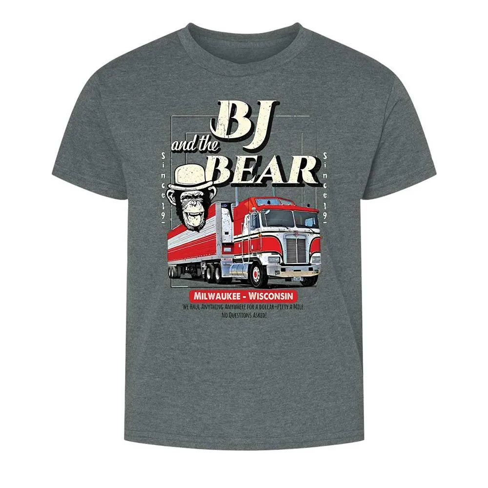 Kids T-Shirt - ATVXNT7R - Dark Heather - 16