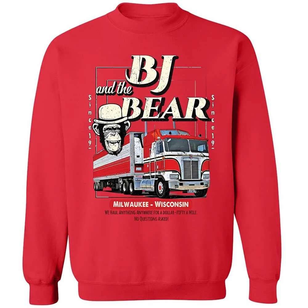 Classic Unisex Sweatshirt - BJEH7UV8 - Red - 9