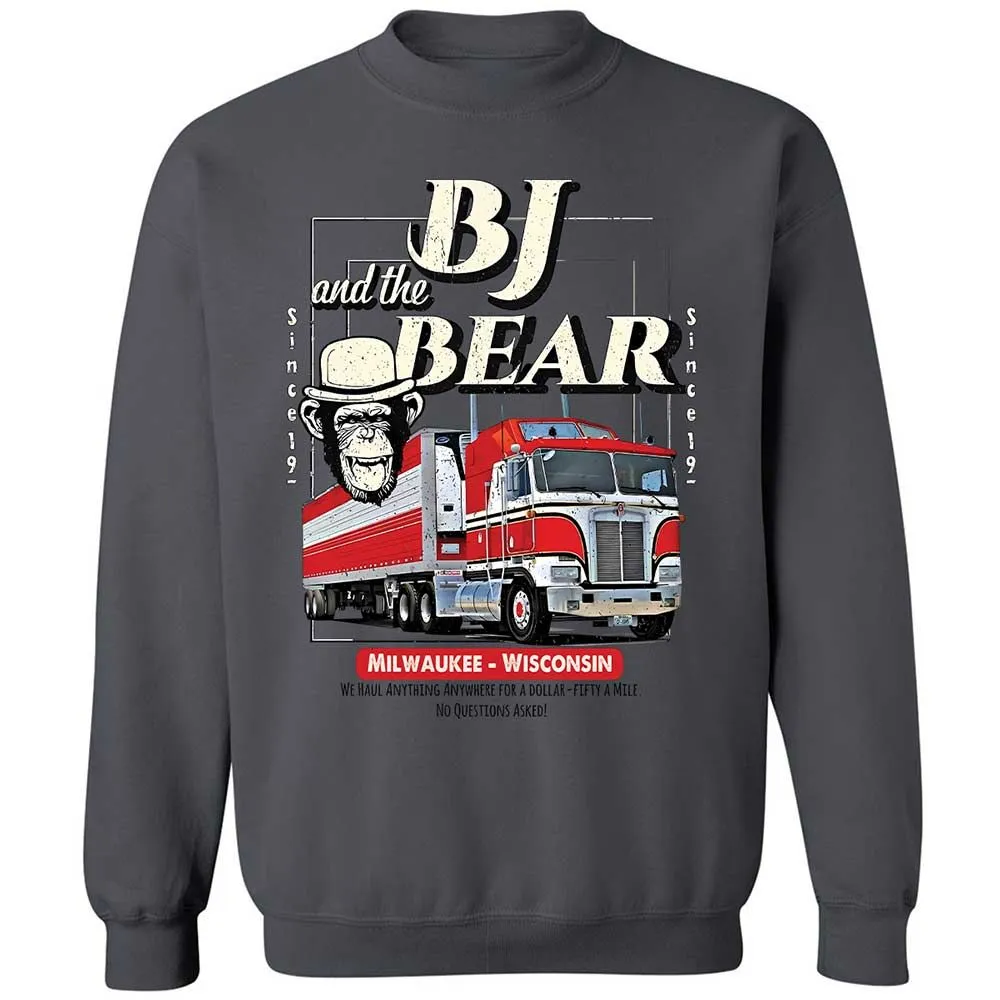 Classic Unisex Sweatshirt - BJEH7UV8 - Charcoal - 18